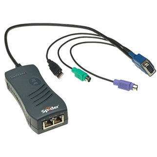 Lantronix SLS200USBX0-01 Remote KVM Spider 1 Port Kvm/IP USB 58IN