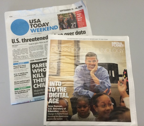 USA Today - Classroom Technology