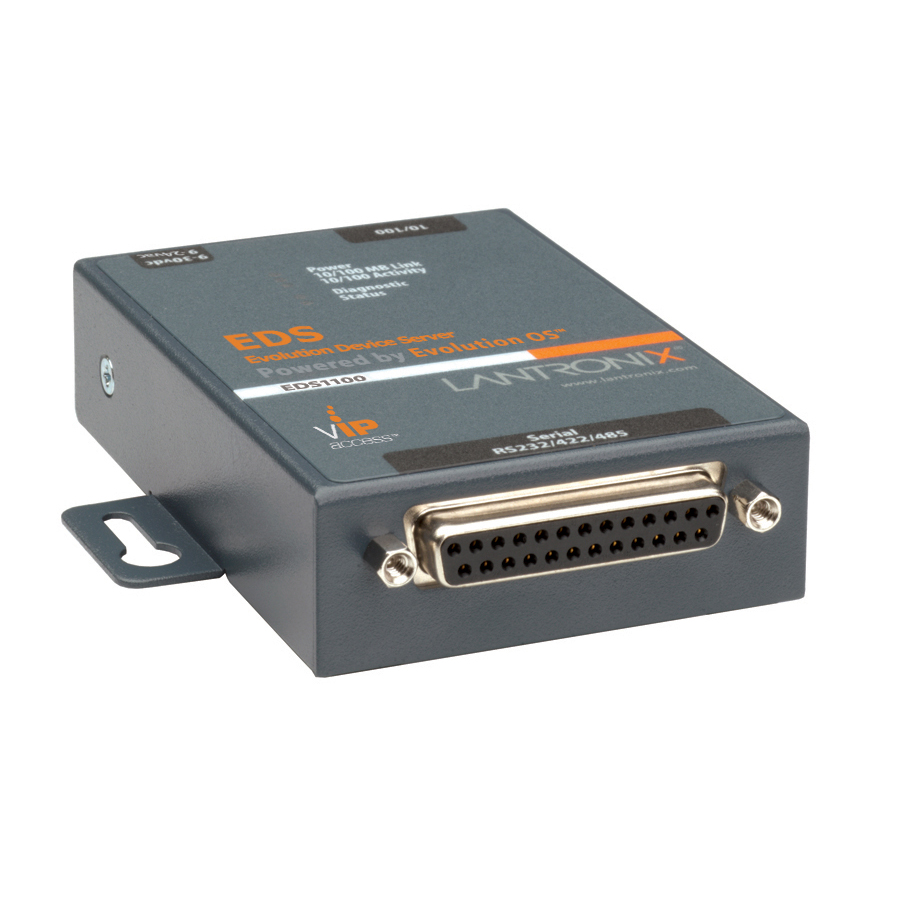 100Mb LAN 10Mb LAN Device server Lantronix Device Server EDS 2100 2 ports RS-232 