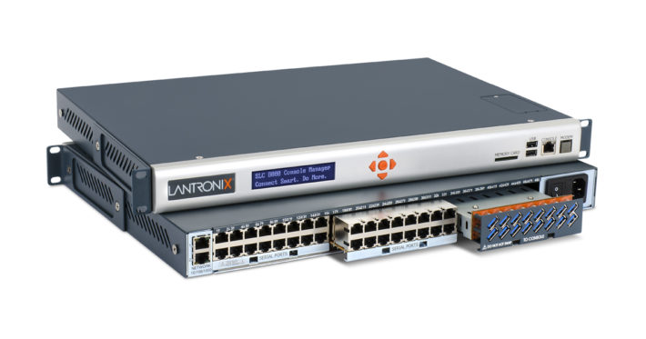 Lantronix SLC 8000 console manager with performance monitoring capabilities with Cisco IP SLA technology 