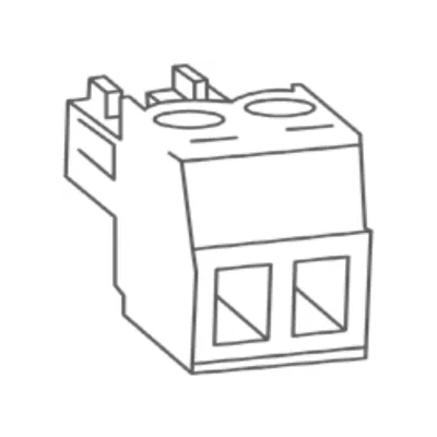 Two-way-termina-block-connector